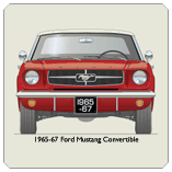 Ford Mustang Convertible 1965-67 Coaster 2